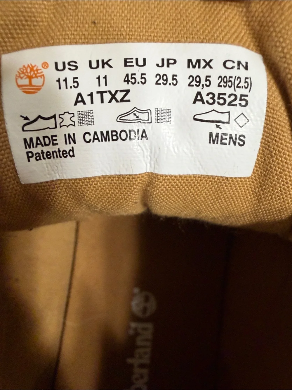 Timberland Brown Canvas and Suede Chukka Boots with Cream Laces